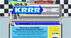 Desktop Screenshot of 1049krrr.com