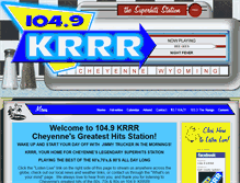 Tablet Screenshot of 1049krrr.com